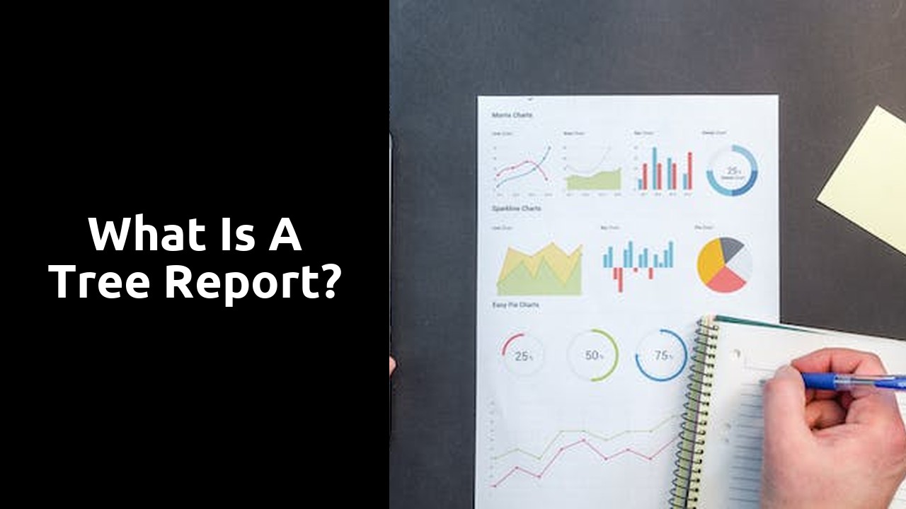 What is a tree report?